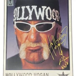 Hogan's Beach Shop AUTOGRAPHED POSTERS WCW Hollywood Hulk Hogan 8x10 Original