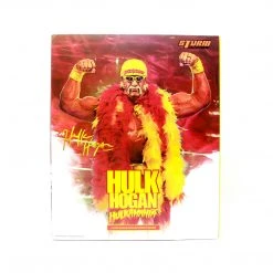 Hogan's Beach Shop Hulk Hogan Signed Storm Collectibles Action Figure AUTOGRAPHED TOYS & FIGURES