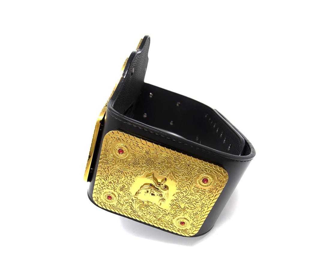 Hogan's Beach Shop Hollywood Hogan Signed WCW NWO Championship Title Belt Replica 2 Hogan's Beach Shop Hollywood Hogan Signed WCW NWO Championship Title Belt Replica