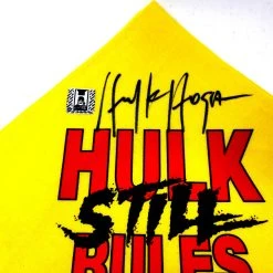 Hogan's Beach Shop AUTOGRAPHED APPAREL Hulk Hogan Signed Hulk Still Rules Bandana