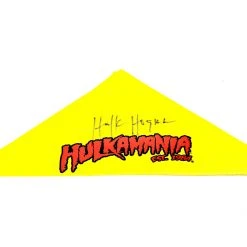 Hogan's Beach Shop Signed Hulkamania Bandana AUTOGRAPHED APPAREL