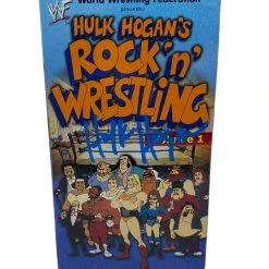 Hogan's Beach Shop WWF: Hulk Hogan's Rock 'n' Wrestling, Vol. 1 [VHS] Signed