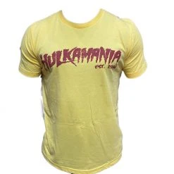 Hogan's Beach Shop CLOTHING Vintage Yellow Hulkamania Tee