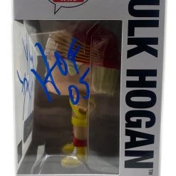 Hogan's Beach Shop Python Power Funko Pop Signed In Blue