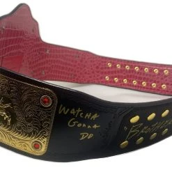 Hogan's Beach Shop WWE World Heavyweight Championship Commemorative Title Belt Signed W/ Bandana COMMEMORATIVE BELTS