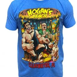 Hogan's Beach Shop CLOTHING Blue Andre Hogan Beach Bar Tee