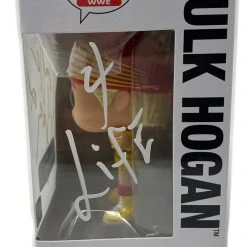 Hogan's Beach Shop Python Power Funko Pop Signed In White