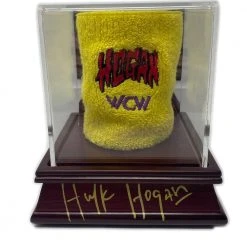 Hogan's Beach Shop SIGNED WcW Ring Worn "Super Rare" Hulk Hogan Wristband