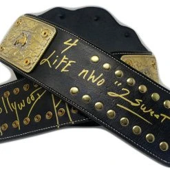 Hogan's Beach Shop 2 Tone WCW Big Gold Hulk Hogan Signed