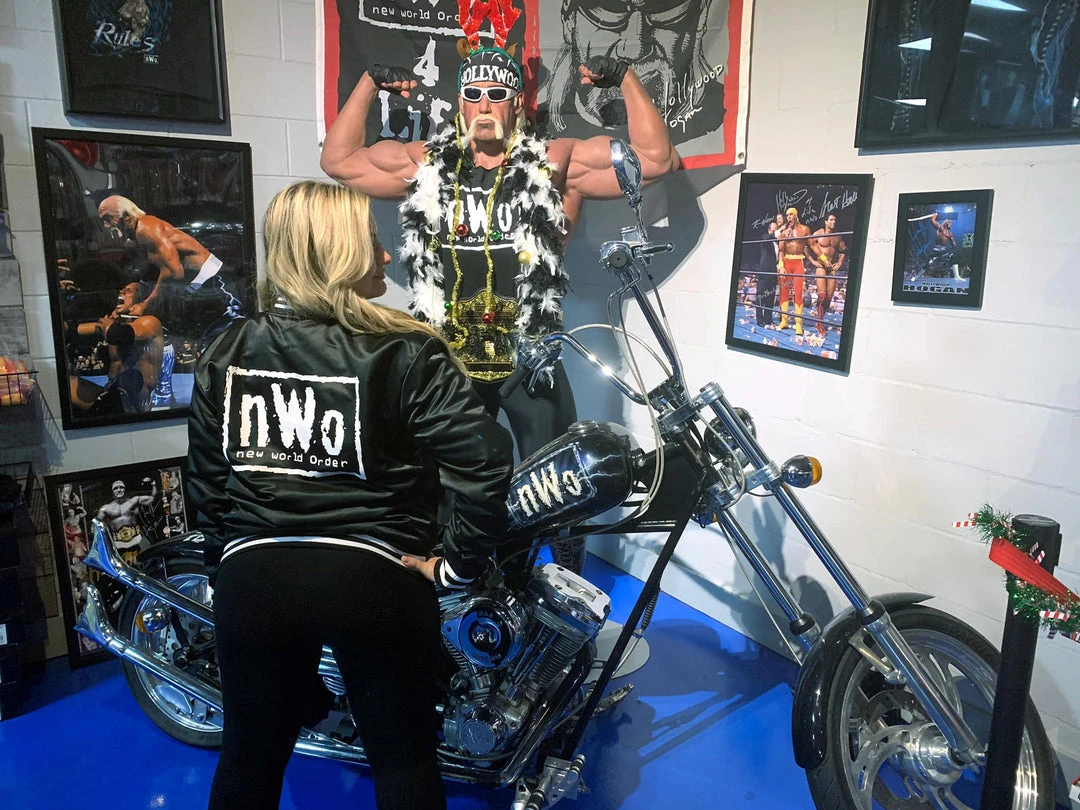 Hogan's Beach Shop NWO Vintage Black/White Chalk Line Jacket COLD WEATHER 4 Hogan's Beach Shop NWO Vintage Black/White Chalk Line Jacket COLD WEATHER