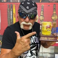 Hogan's Beach Shop Ring Worn Hulk Hogan Signed Wristband "Super Rare"1 Of 1