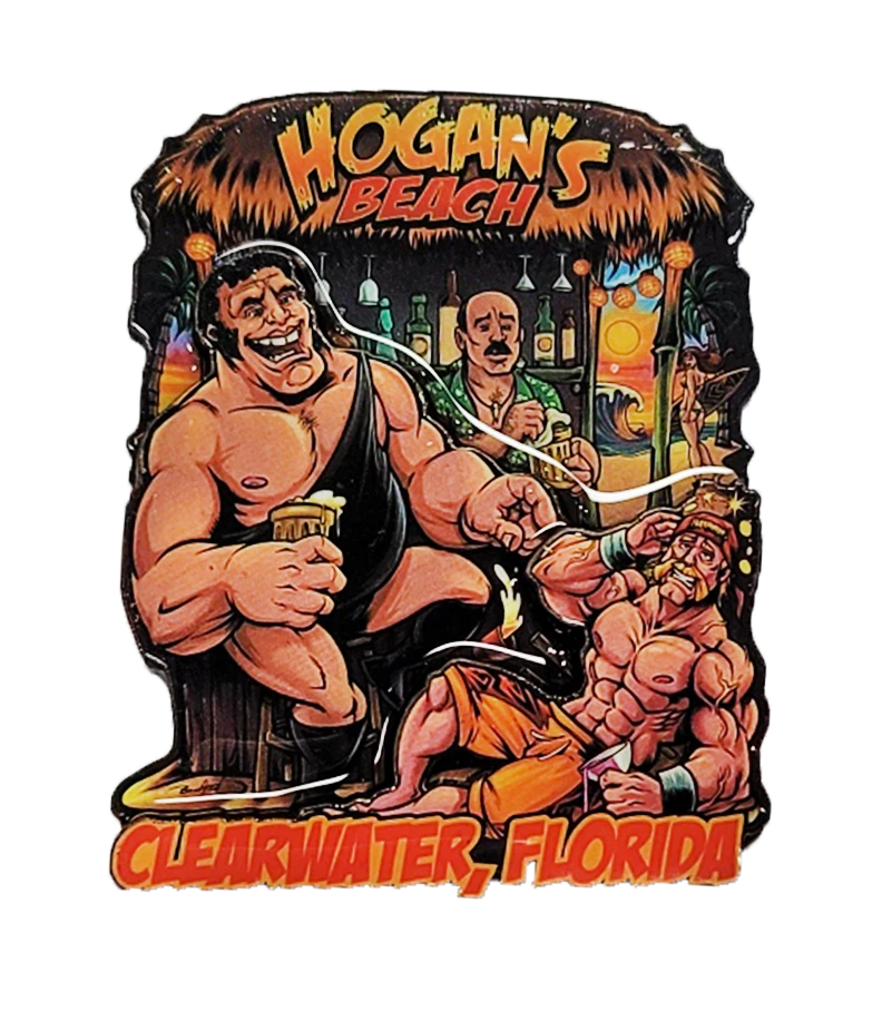 Hogan's Beach Shop SOUVENIRS 3D Andre Hogan Beach Bar Wooden Magnet 1 Hogan's Beach Shop SOUVENIRS 3D Andre Hogan Beach Bar Wooden Magnet