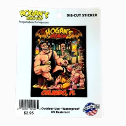Hulk Hogan's Wrestling Shop COLLECTIBLE Andre Bar Sticker