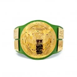 Hogan's Beach Shop Hulk Hogan Signed WWF Big Green Championship Belt