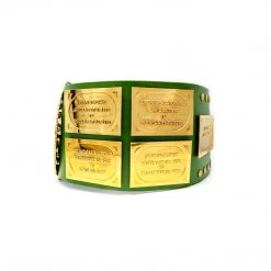 Hogan's Beach Shop Hulk Hogan Signed WWF Big Green Championship Belt