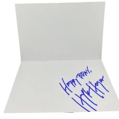 Hogan's Beach Shop Birthday Card Signed