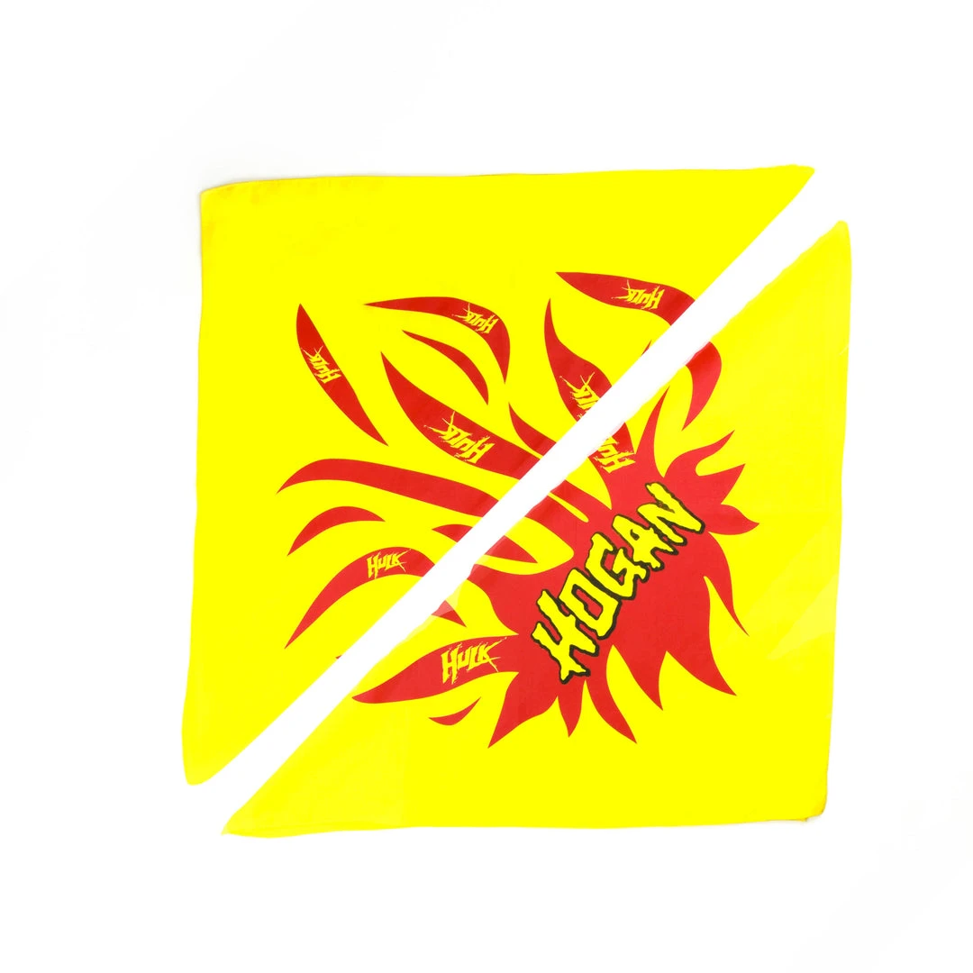 Hogan's Beach Shop Flame Hulk Hogan Bandana 1 Hogan's Beach Shop Flame Hulk Hogan Bandana