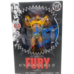 Hogan's Beach Shop Hulk Hogan Signed Unmatched Fury Figure
