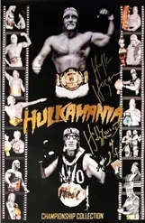 Hogan's Beach Shop AUTOGRAPHED POSTERS Hulk Hogan Signed Gold Collection Poster