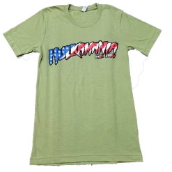 Hogan's Beach Shop CLOTHING Green Flag Hulkamania Tee