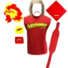 Hogan's Beach Shop Hulkamania Complete Costume Adult CLOTHING