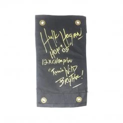 Hogan's Beach Shop Hulk Hogan Signed WWE Turnbuckle