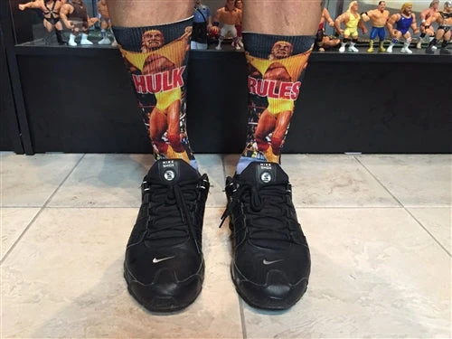 Hogan's Beach Shop ACCESSORIES Hulk Rules Socks 1 Hogan's Beach Shop ACCESSORIES Hulk Rules Socks