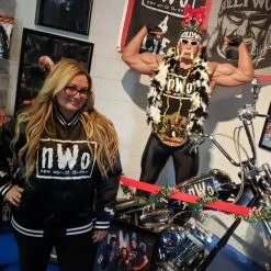 Hogan's Beach Shop NWO Vintage Black/White Chalk Line Jacket COLD WEATHER