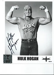 Hogan's Beach Shop Hulk Hogan Signed Original Hulkster 8x10 Photo