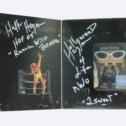 Hogan's Beach Shop WWE 2K15 PS4 Hollywood Hogan Pop Figure SIGNED