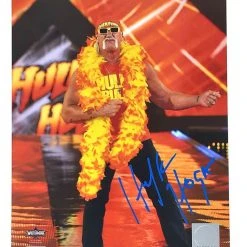 Hogan's Beach Shop Hulk Hogan Signed Hogan Boa Photo AUTOGRAPHED PHOTOS