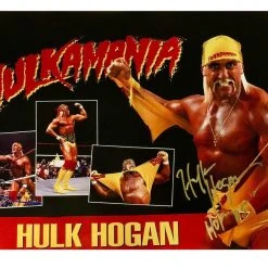 Hogan's Beach Shop Hulk Hogan Signed Collage Photo AUTOGRAPHED PHOTOS