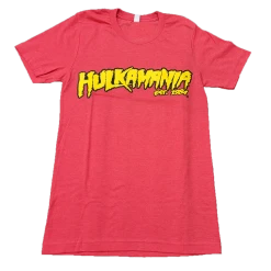 Hogan's Beach Sales 31 Hogan's Beach Shop Vintage Red Hulkamania Tee
