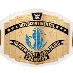 Hogan's Beach Shop White WWE Intercontinental Championship Commemorative Title Belt BELTS