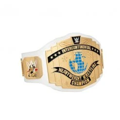 Hogan's Beach Shop White WWE Intercontinental Championship Commemorative Title Belt BELTS