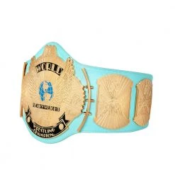 Hogan's Beach Shop WWE Replica Signed Blue Winged Eagle Championship Title Belt 8 Hogan's Beach Shop WWE Replica Signed Blue Winged Eagle Championship Title Belt
