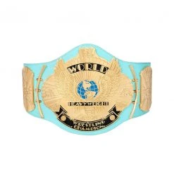 Hogan's Beach Shop BELTS Turquiose Replica Winged Eagle WWE Championship Title Belt