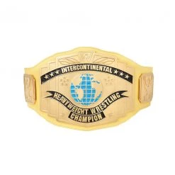 Hogan's Beach Shop Yellow Replica Intercontinental WWE Championship Title Belt