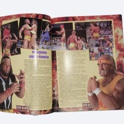Hogan's Beach Shop AUTOGRAPHED MEDIA Hulk Hogan Wrestlemania V Program
