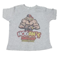 Hogan's Beach Shop Youth Gray Split Face Tee