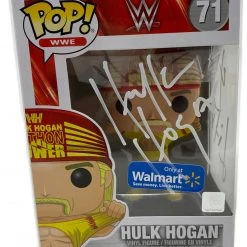 Hogan's Beach Shop Python Power Funko Pop Signed In White