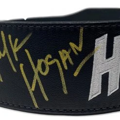 Hogan's Beach Shop Hulkster Signed Weight Belt Black W/Coa