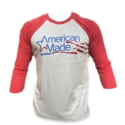 Hogan's Beach Shop CLOTHING American Made Half Sleeve Red