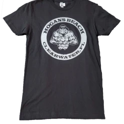 Hogan's Beach Shop CLOTHING Black Reflective Circle Crab HBS Tee