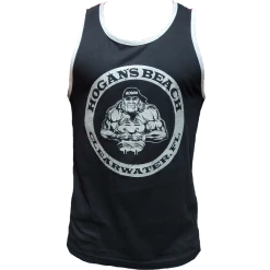 Hogan's Beach Shop CLOTHING Black Reflective HBS Circle Crab Tank