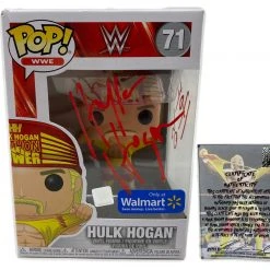 Hogan's Beach Shop Python Power Funko Pop Signed In Red!!