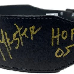 Hogan's Beach Shop Hulkster Signed Weight Belt Black W/Coa
