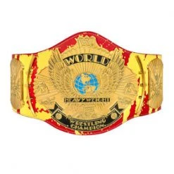 Hogan's Beach Shop Hulk Hogan "Hulkamania" Signature Series Championship Replica Title Signed!