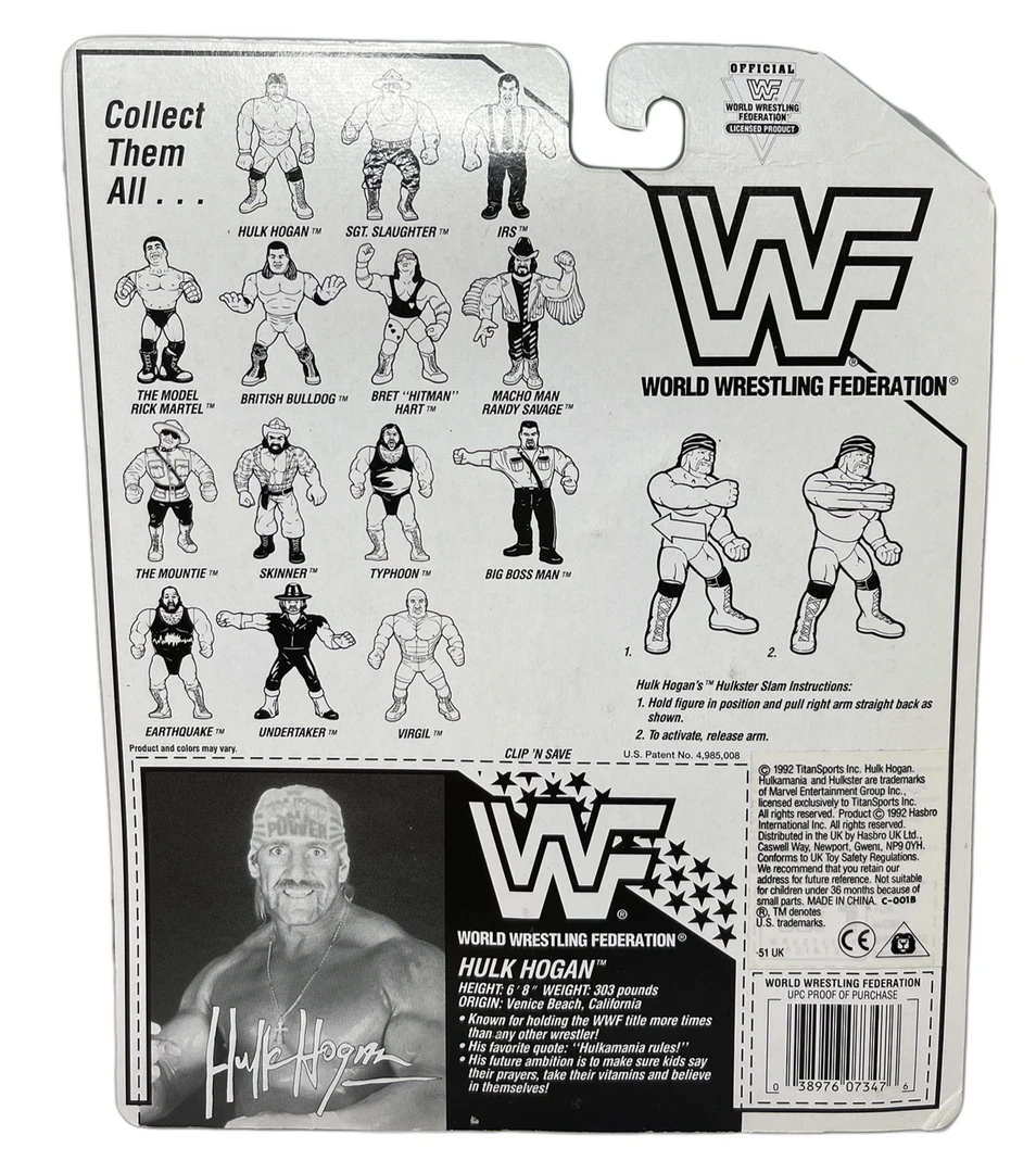 Hogan's Beach Shop Hasbro WWF Hulk Hogan Hulkster Slam 1992 Action Figure Signed AUTOGRAPHED TOYS & FIGURES 2 Hogan's Beach Shop Hasbro WWF Hulk Hogan Hulkster Slam 1992 Action Figure Signed AUTOGRAPHED TOYS & FIGURES