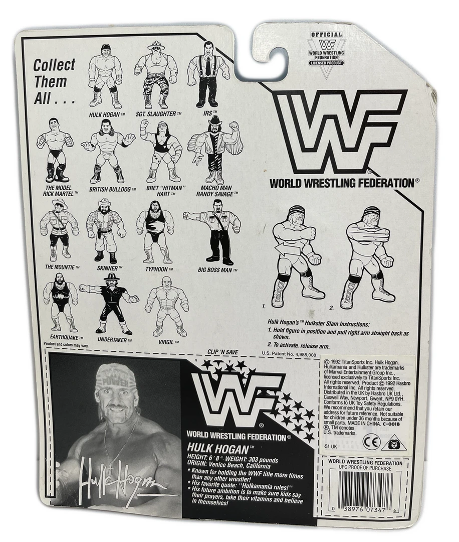Hogan's Beach Shop Hasbro WWF Hulk Hogan 1992 Hulkster Slam Action Figure Signed AUTOGRAPHED TOYS & FIGURES 2 Hogan's Beach Shop Hasbro WWF Hulk Hogan 1992 Hulkster Slam Action Figure Signed AUTOGRAPHED TOYS & FIGURES